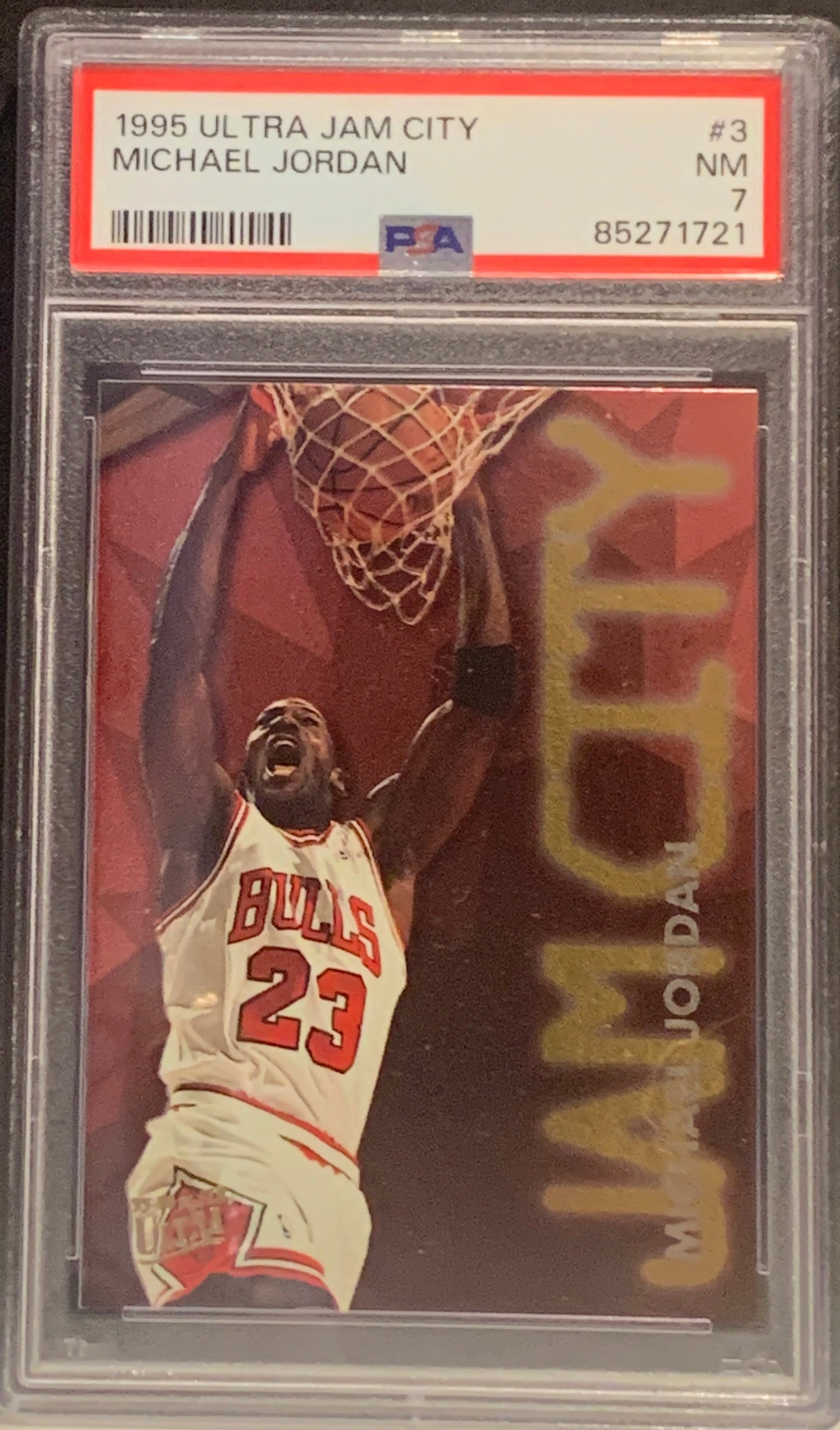 1995 ULTRA JAM CITY MICHAEL JORDAN #3 NM 7