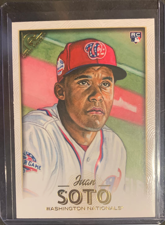 2018 TOPPS GALLERY JUAN SOTO #126