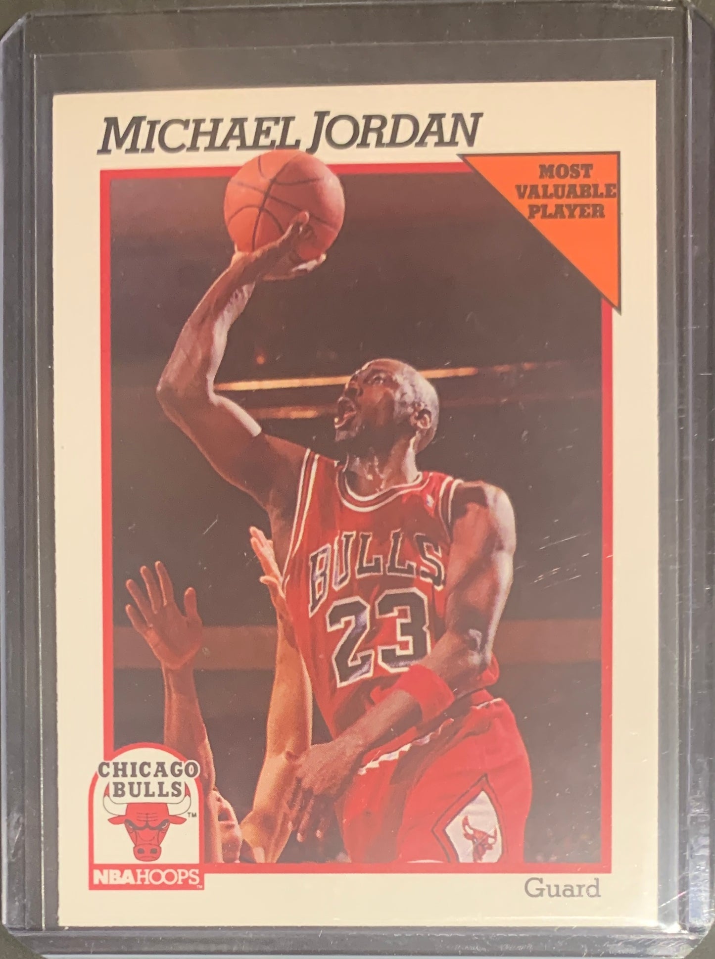 1991 NBA HOOPS MOST VALUABLE PLAYER MICHAEL JORDAN #30