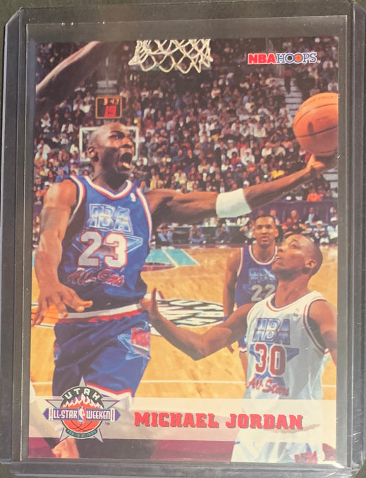 1993 SKYBOX NBA HOOPS MICHAEL JORDAN ALL-STAR WEEKEND #257